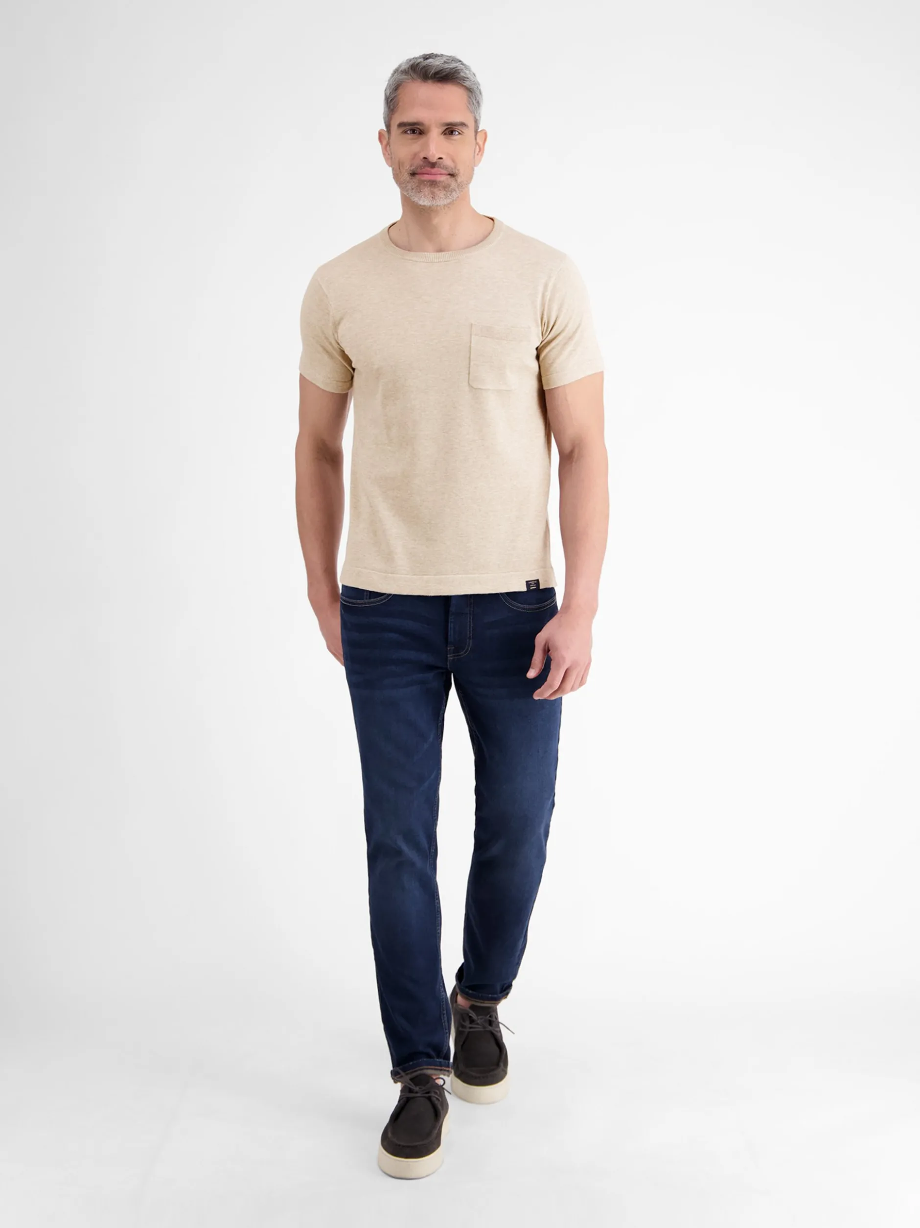 LERROS Herren T-Shirt in beige
