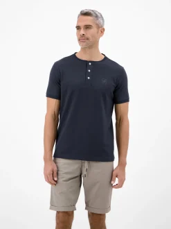 LERROS Herren T-Shirt in blau