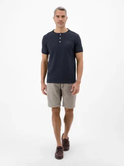 LERROS Herren T-Shirt in blau