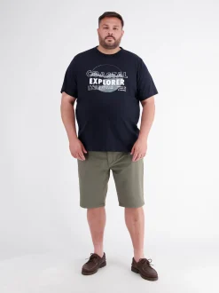 LERROS Herren T-Shirt in blau