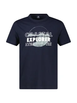 LERROS Herren T-Shirt in blau