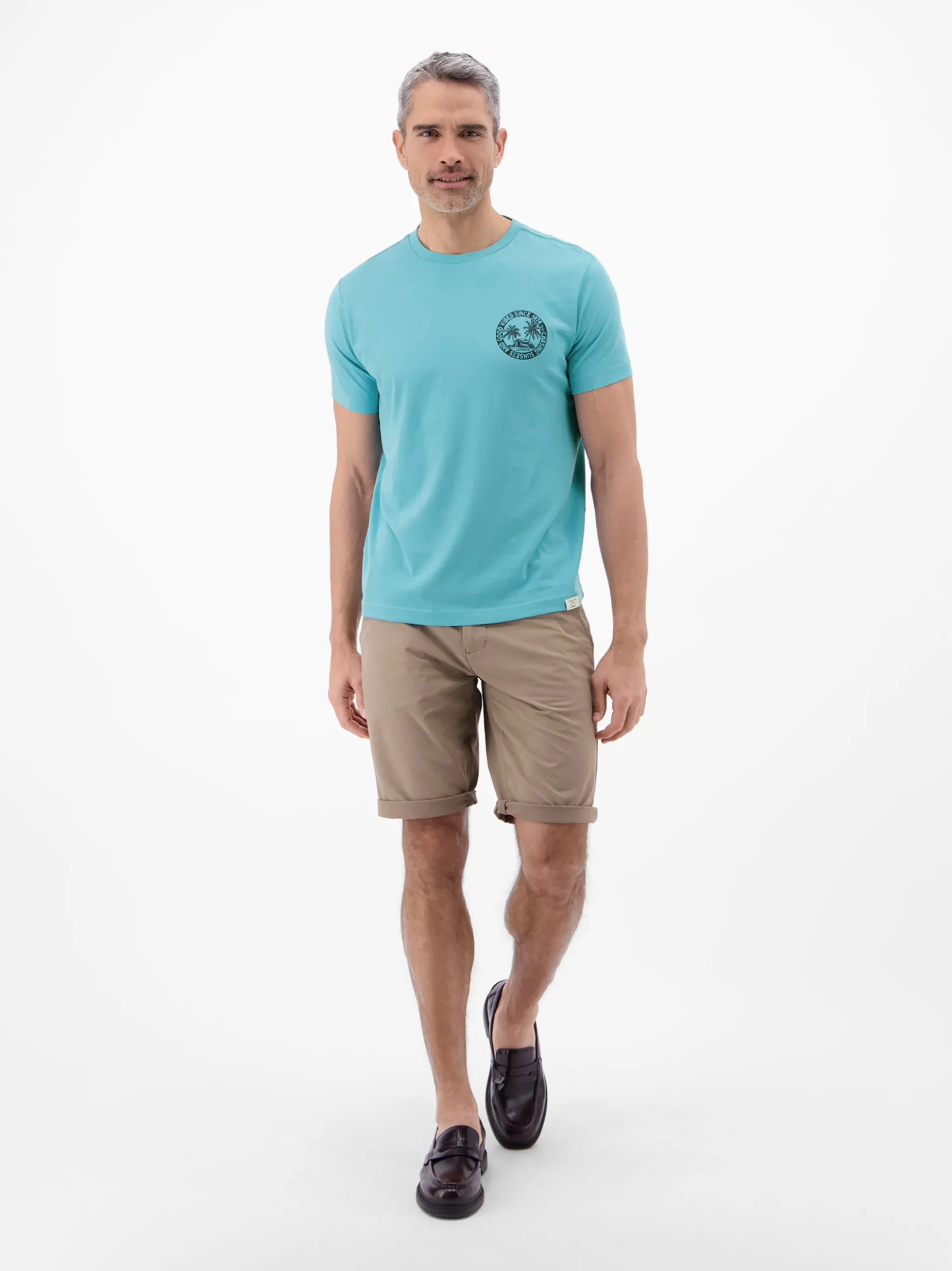 LERROS Herren T-Shirt in blau