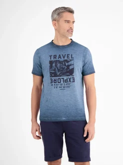 LERROS Herren T-Shirt in blau