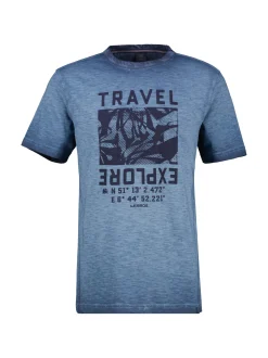 LERROS Herren T-Shirt in blau
