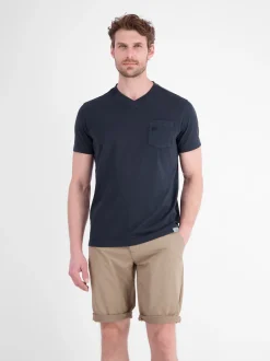 LERROS Herren T-Shirt in blau