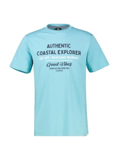 LERROS Herren T-Shirt in blau