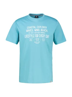 LERROS Herren T-Shirt in blau