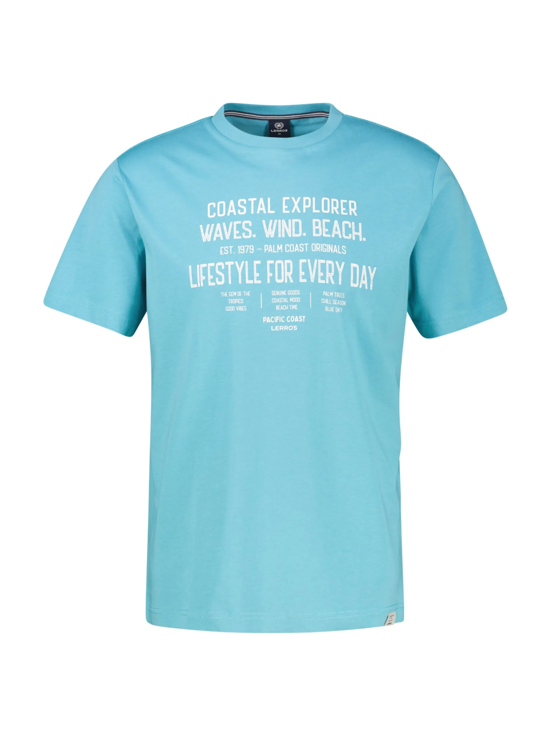 LERROS Herren T-Shirt in blau