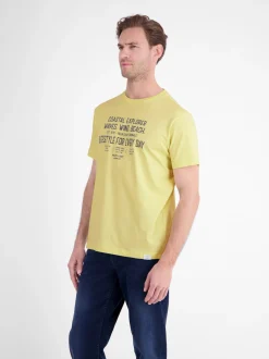 LERROS Herren T-Shirt in gelb