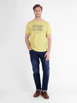LERROS Herren T-Shirt in gelb