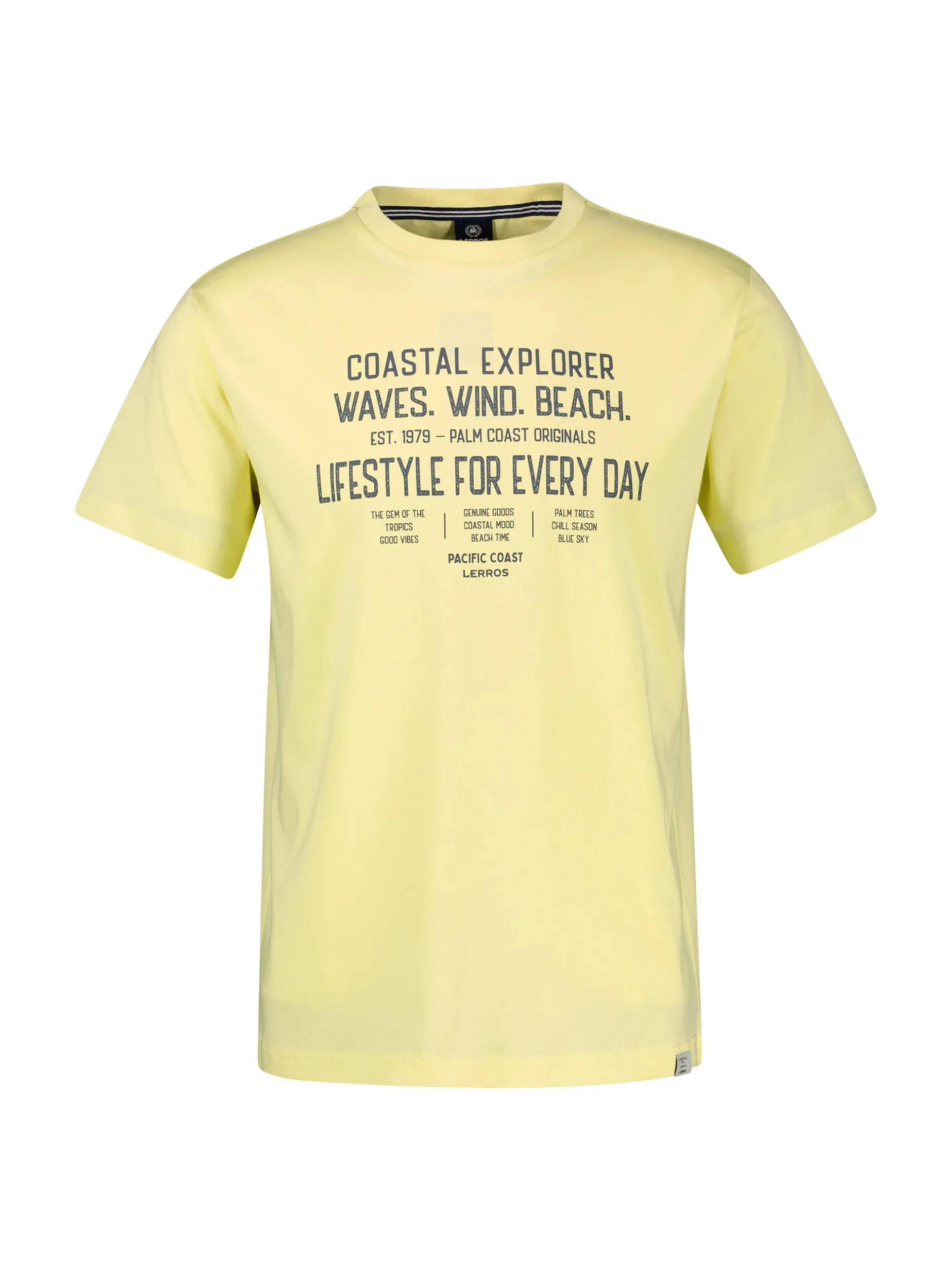 LERROS Herren T-Shirt in gelb