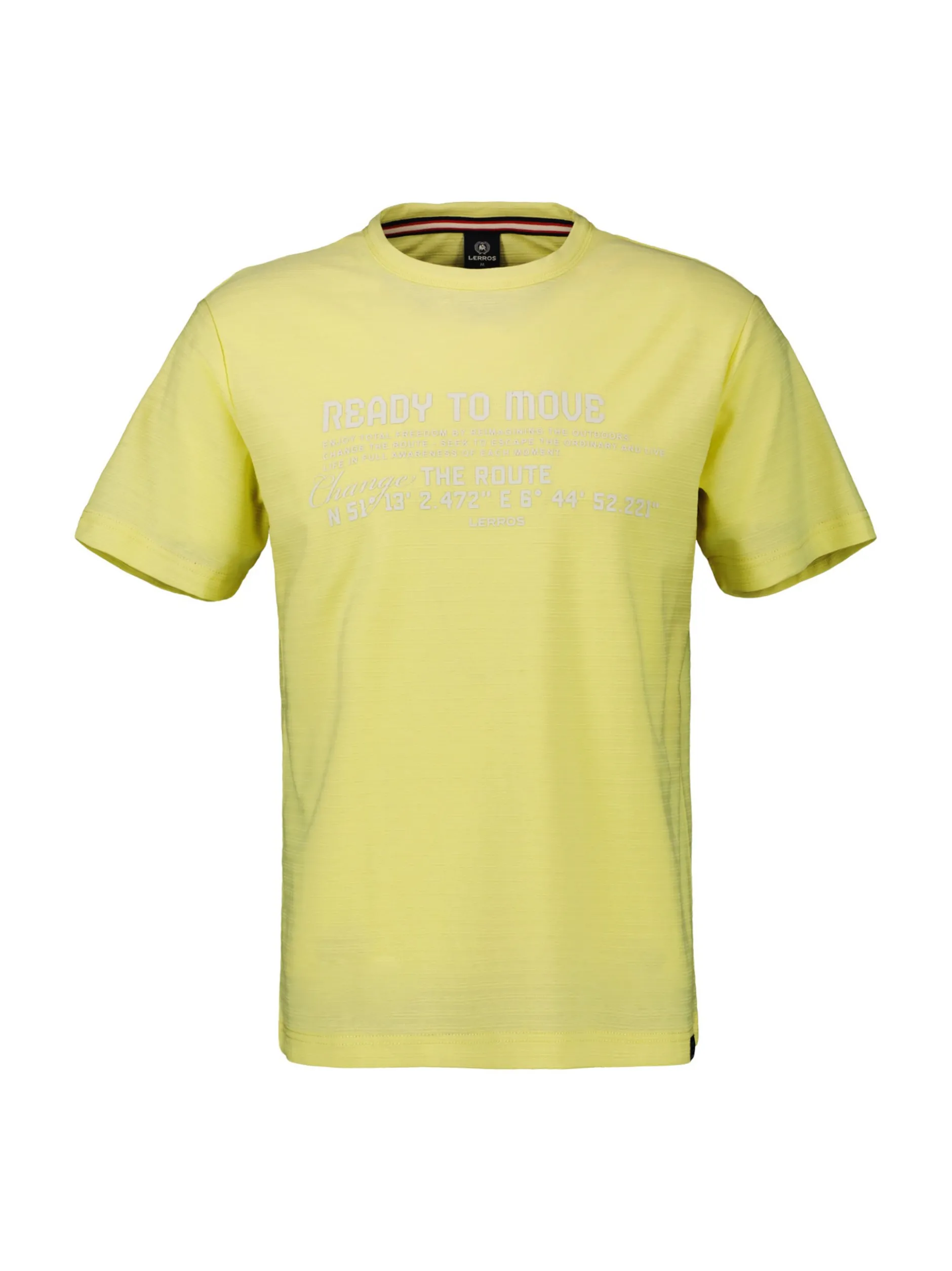 LERROS Herren T-Shirt in gelb