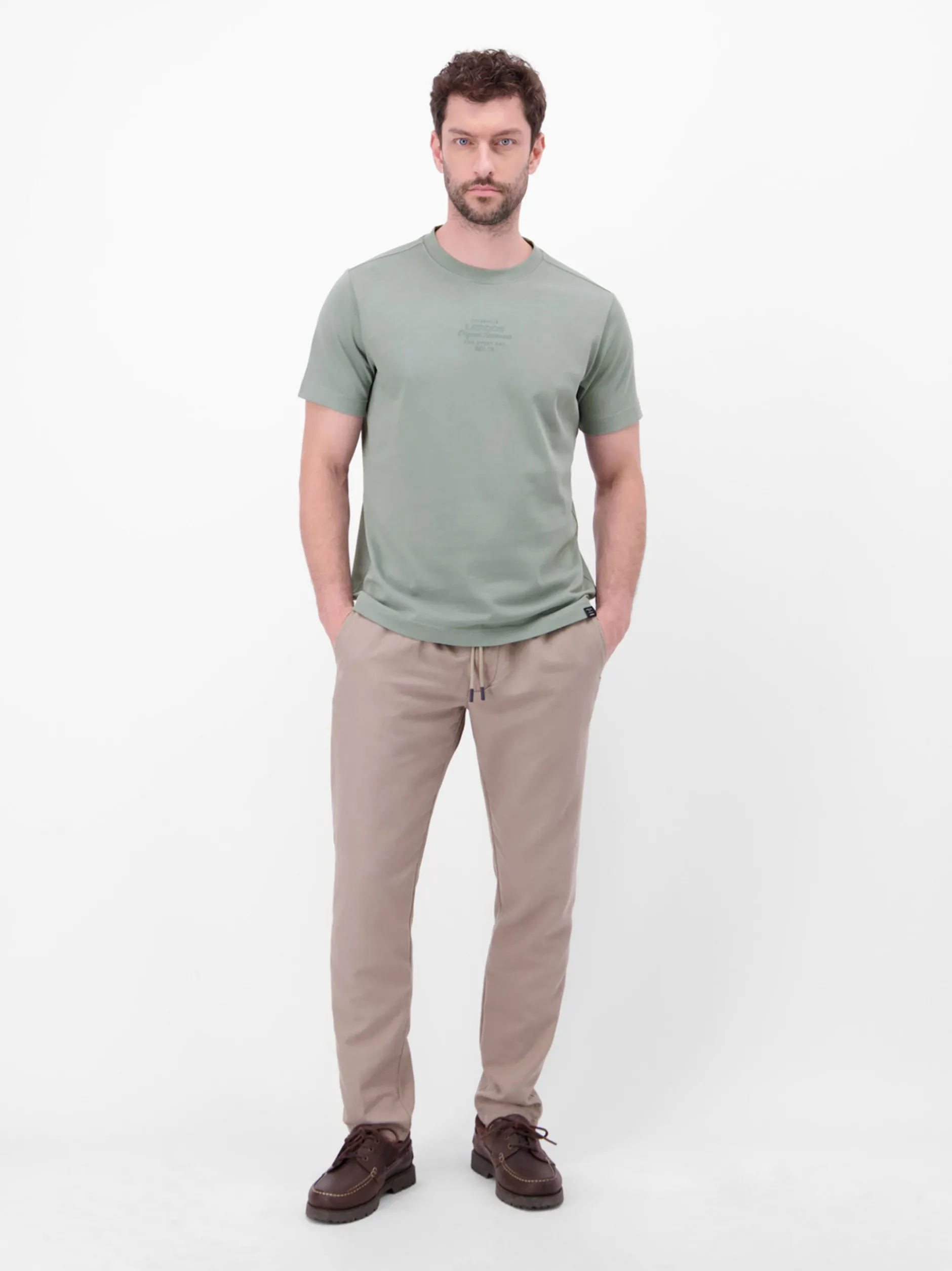 LERROS Herren T-Shirt in grau