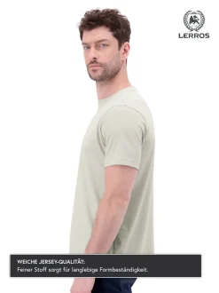 LERROS Herren T-Shirt in grau