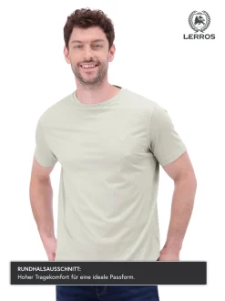 LERROS Herren T-Shirt in grau
