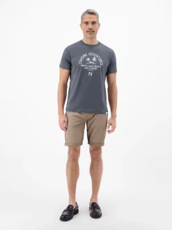 LERROS Herren T-Shirt in grau