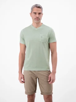 LERROS Herren T-Shirt in grün