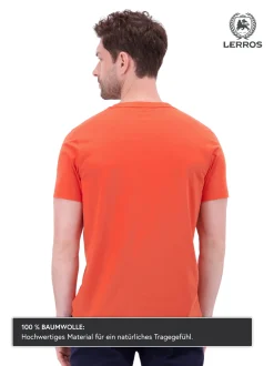 LERROS Herren T-Shirt in rot