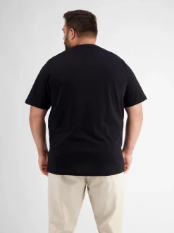 LERROS Herren T-Shirt in schwarz