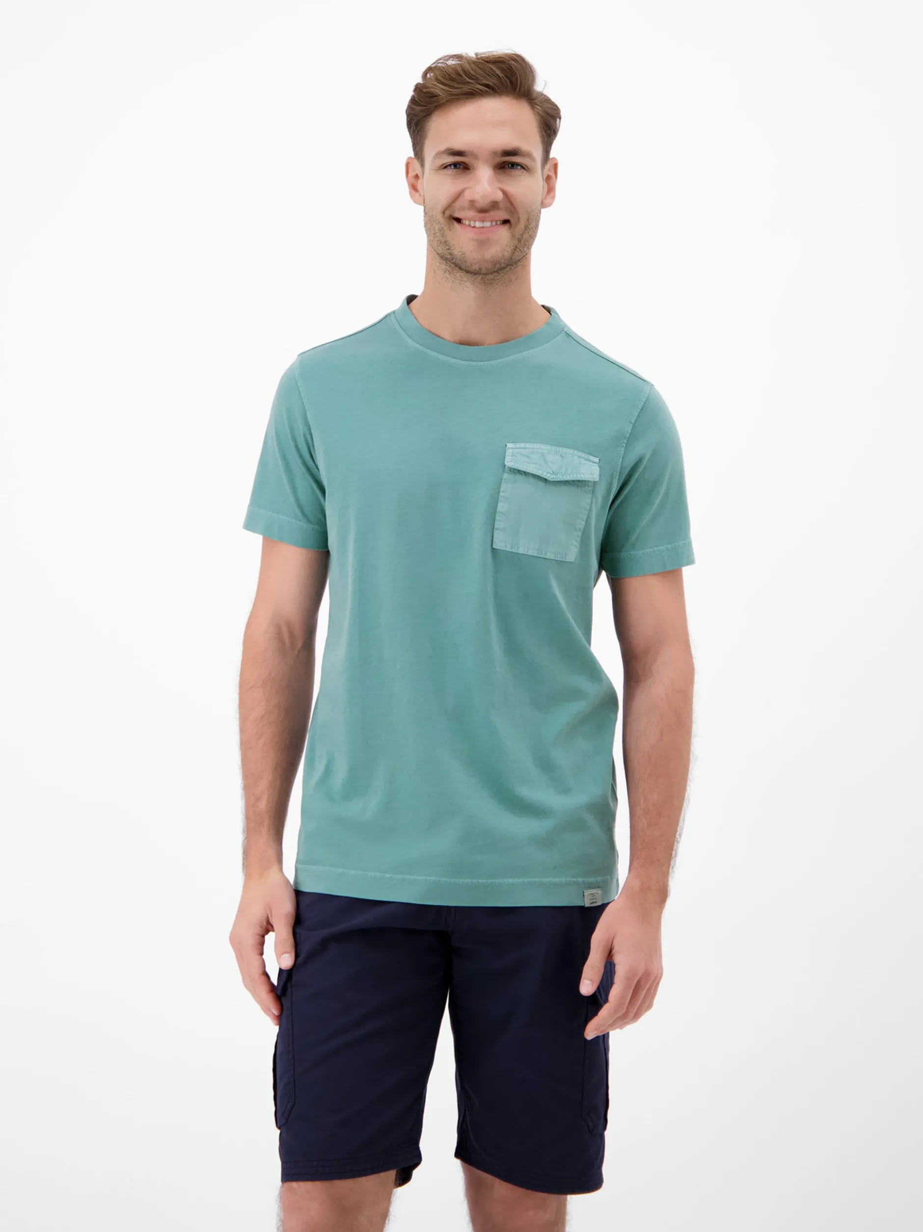 LERROS Herren T-Shirt in türkis