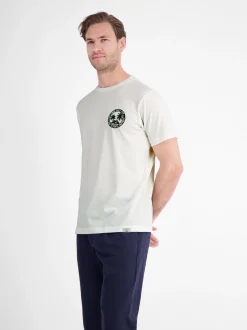 LERROS Herren T-Shirt in weiß