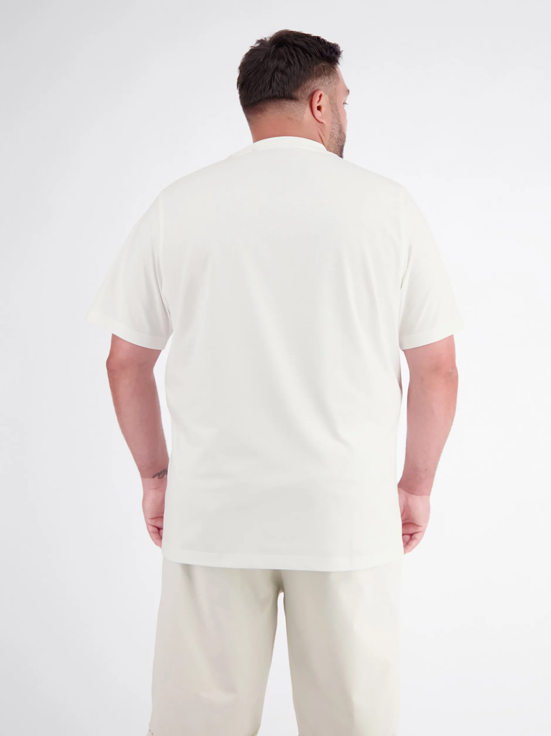 LERROS Herren T-Shirt in weiß