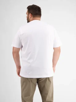 LERROS Herren T-Shirt in weiß