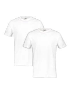LERROS Herren T-Shirt in weiß