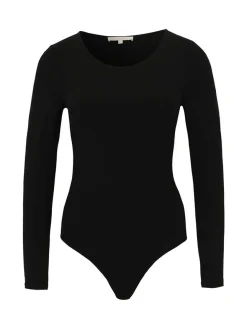 Les Lunes Damen Langarmbody in schwarz - Ärmel: langarm