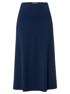 Les Lunes Damen Midirock in blau
