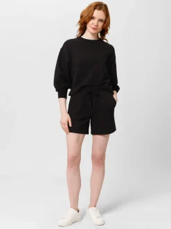 Les Lunes Damen Sweathose in schwarz