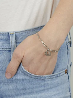 Liebeskind Berlin Damen Armband - Keep Lovin' in silber