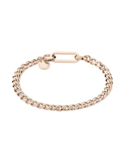 Liebeskind Berlin Damen Armband - The Basic Trendy Chain in roségold