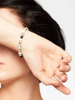 Liebeskind Berlin Damen Armband - The Blue Beads in mehrfarbig
