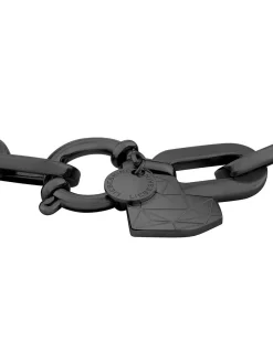 Liebeskind Berlin Damen Armband - The Broken Heart in schwarz