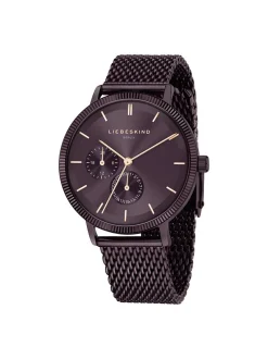 Liebeskind Berlin Damen Armbanduhr - Clean Multifunction in lila