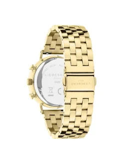 Liebeskind Berlin Damen Armbanduhr - Small Modern Chronograph in gold