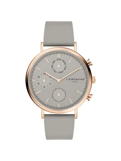 Liebeskind Berlin Damen Armbanduhr - The Black Multifunktion in grau