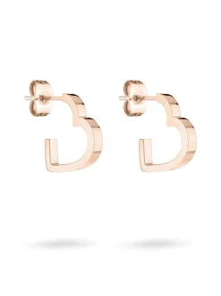 Liebeskind Berlin Damen Creolen - Ohrringe in roségold