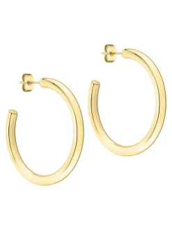 Liebeskind Berlin Damen Creolen - The Bold Basic in gold