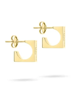 Liebeskind Berlin Damen Creolen - Urban Chic in gold