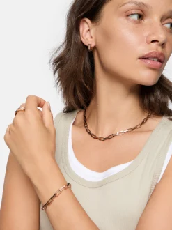 Liebeskind Berlin Damen Creolen - Urban Chic in gold