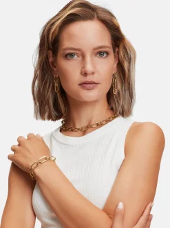 Liebeskind Berlin Damen Creolen - Wear it your Way in gold