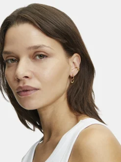 Liebeskind Berlin Damen Ear Cuff - The Twisted in gold