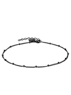 Liebeskind Berlin Damen Fußkette - The Simple Solo in schwarz