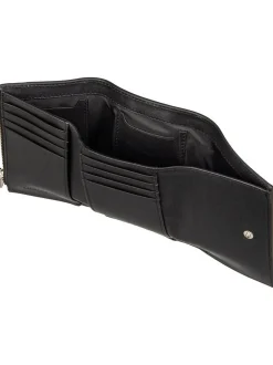 Liebeskind Berlin Damen Geldbörse - Linn M Sheep Natural in schwarz