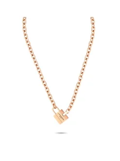 Liebeskind Berlin Damen Halskette - The Love Bond in roségold