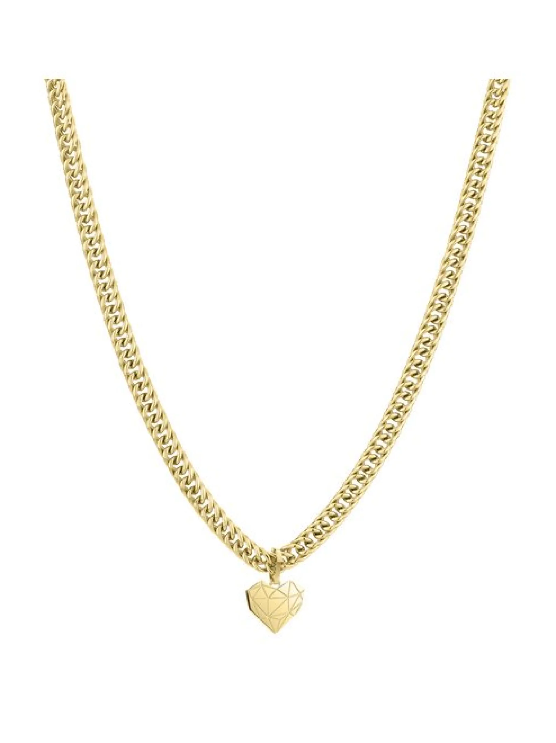 Liebeskind Berlin Damen Halskette - Broken Heart Chunky in gold