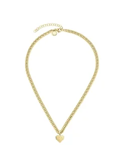 Liebeskind Berlin Damen Halskette - Broken Heart Chunky in gold