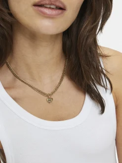 Liebeskind Berlin Damen Halskette - Broken Heart Chunky in gold